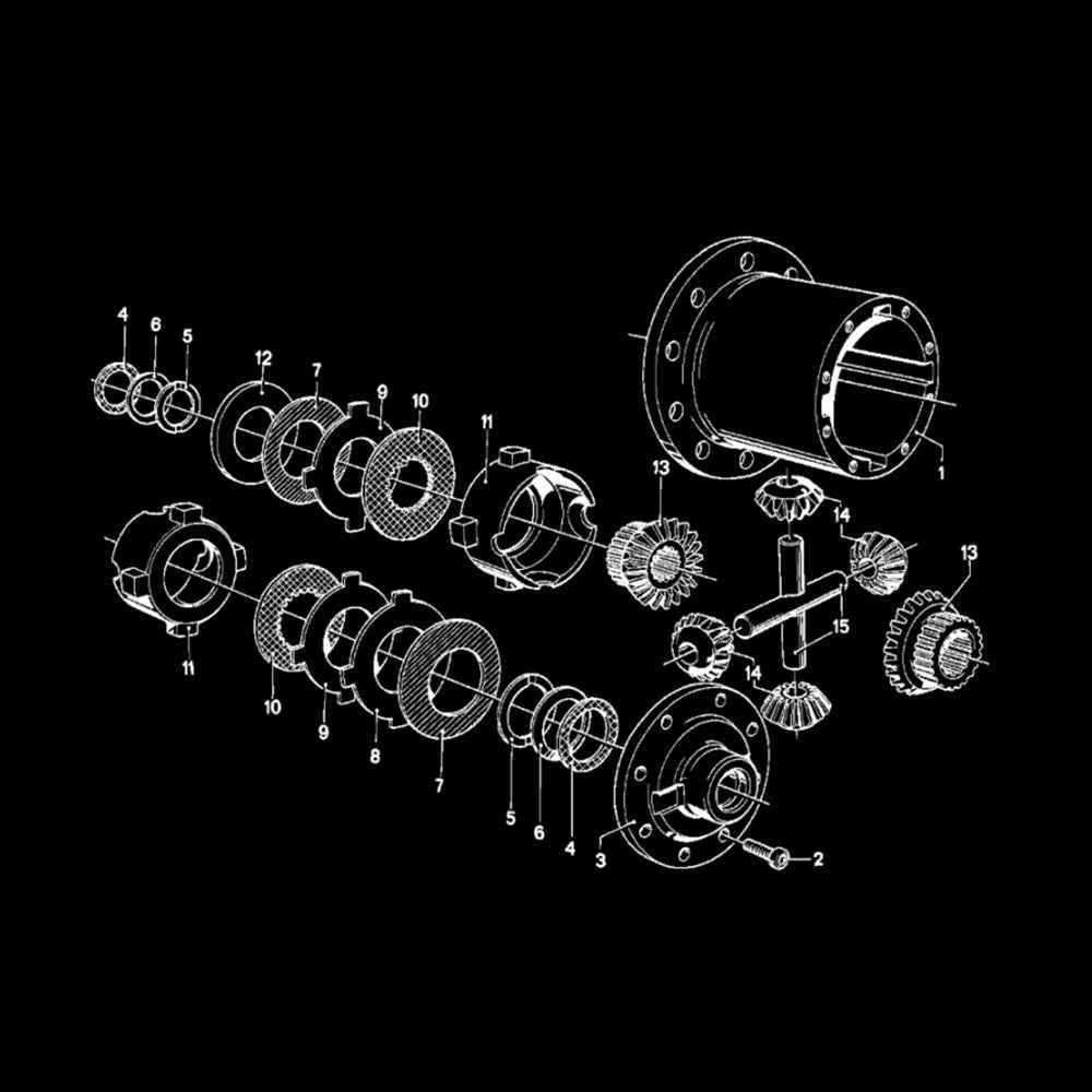BMW LSD 摩擦板+外板 168
